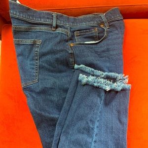 Loft Skinny crop Jeans